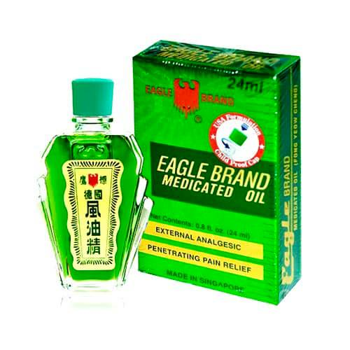 Dầu Gió Xanh Con Ó Eagle Brand 24Ml