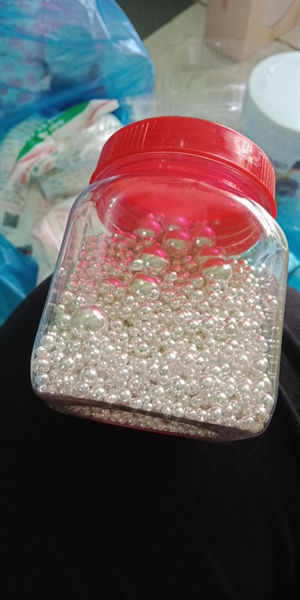 Bông đường bi nhũ bạc 100gr