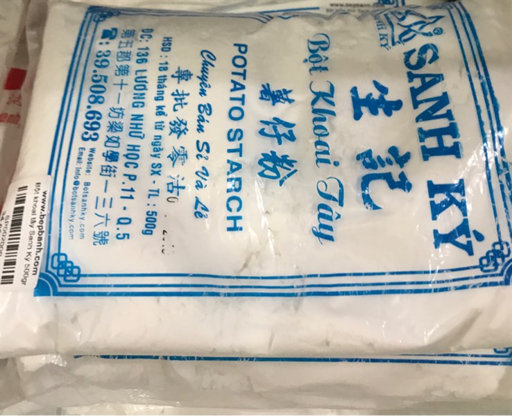 Bột khoai tây Sanh Ký 500gr
