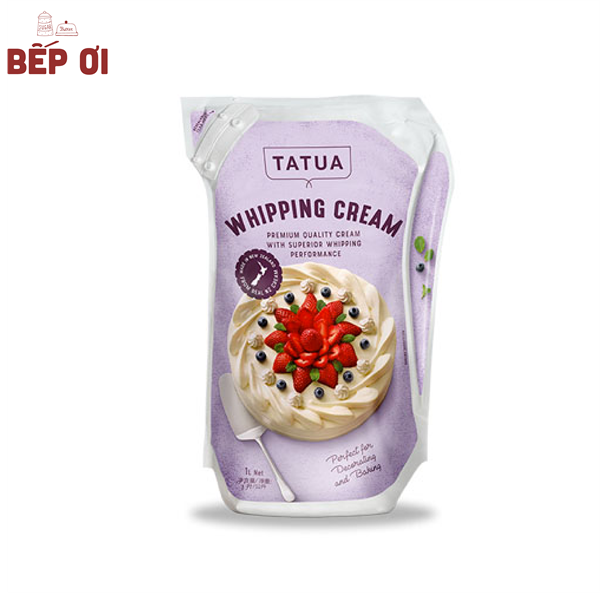 WHIPPING CREAM TATUA (36% BÉO) 1lit