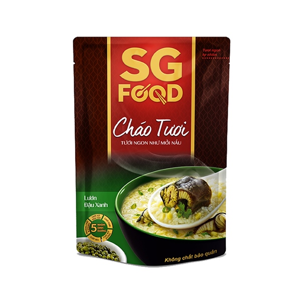 Cháo SG Food lươn đậu xanh 12m+ 240g