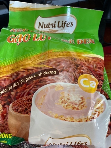 Ngũ cốc gạo lức mè đen gói 400g x 24 gói