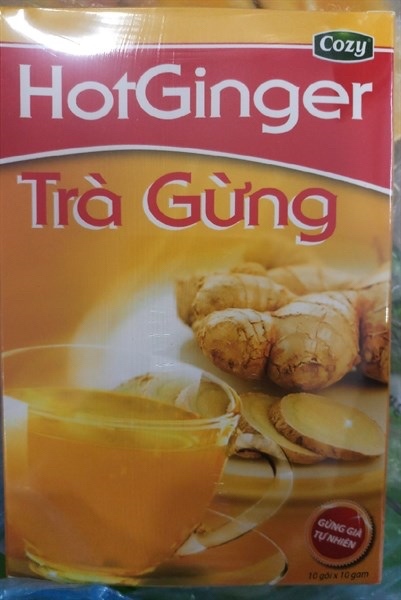 Trà gừng Cozy hoà tan 100g