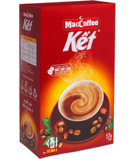 CAFFE PHỐ SỮA HÒA TAN MACCOFFE LY LỚN 260G