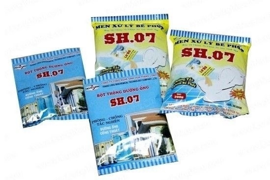 MEN XỬ LÝ BỂ PHỐT SH07 /GÓI SINH HÓA THĂNG LONG