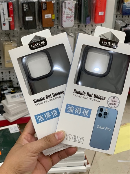 Ốp iPHONE Xs Max LIKGUS/ X&M lưng nhám/ lưng trong viền màu