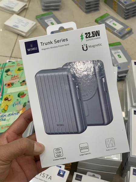 SDP không dây WIWU PP04 20.000mAh 22.5W