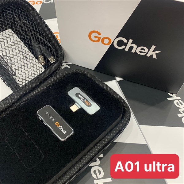 Mic thu âm không dây đơn GoChek Type-C A01 Ultra