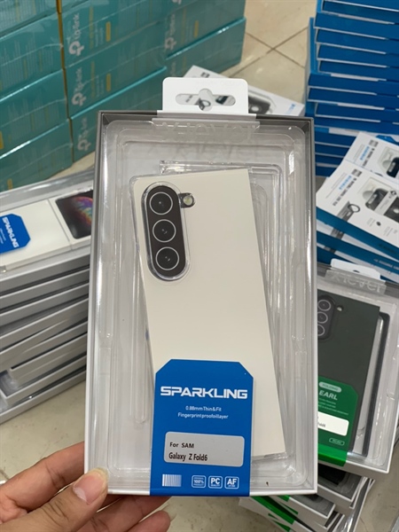 Ốp SAMSUNG FOLD 6 X-Level Sparkling trong