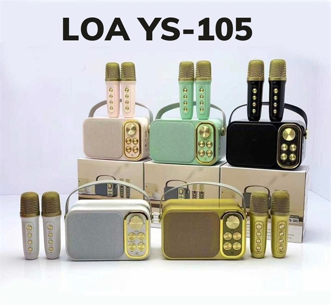 Loa Bluetooth kèm míc đôi YS-105
