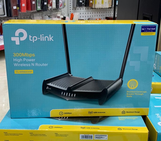 Bộ phát Wifi TP-Link TL-WR841HP 2 Ăngten XUYÊN TƯỜNG