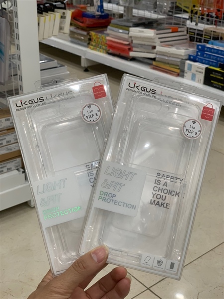 Ốp SAMSUNG FLIP 5 Likgus trong