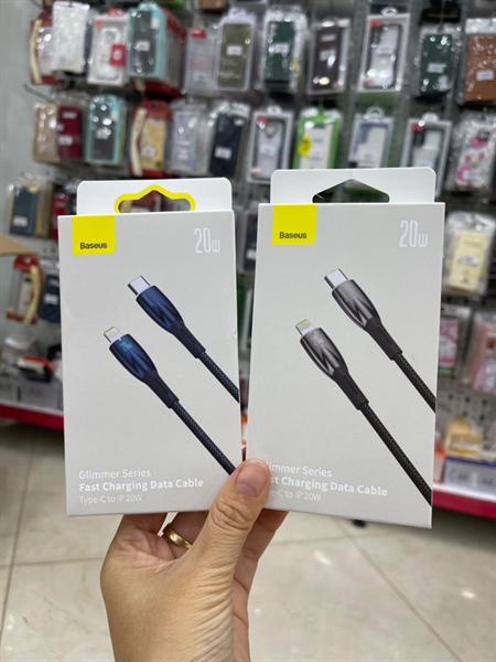 Cáp sạc BASEUS Type-C to Lightning 20W CADH 2m