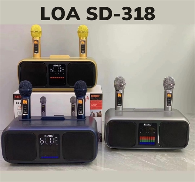 Loa Bluetooth kèm míc đôi SD-318