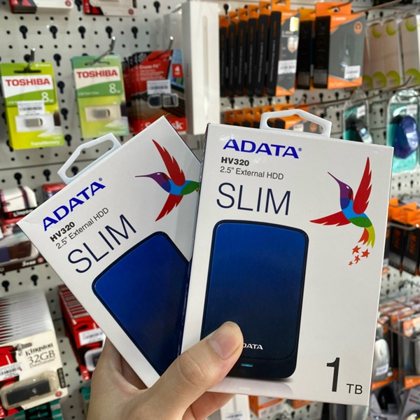 Ổ cứng di động 1TB HDD ADATA SLIM/ HV320/ HIKVISION