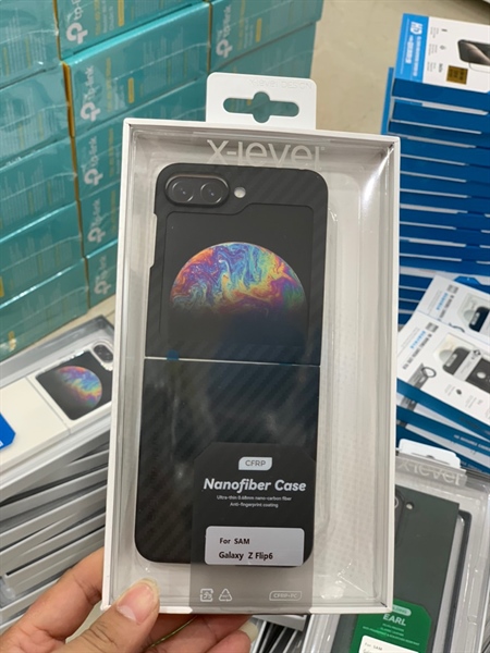 Ốp SAMSUNG FLIP 6 X-Level Nanofiber