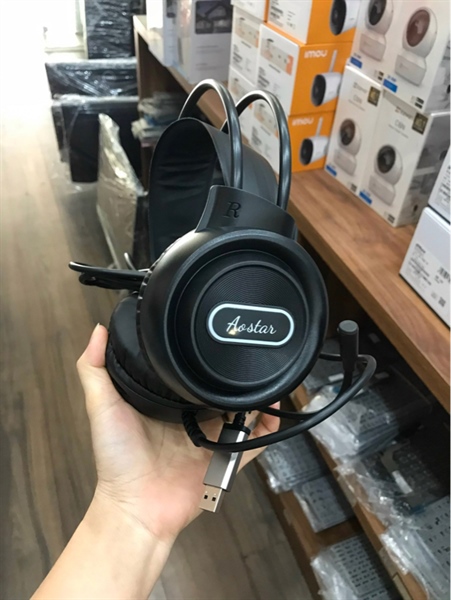 Tai nghe chụp tai chân USB Aostar