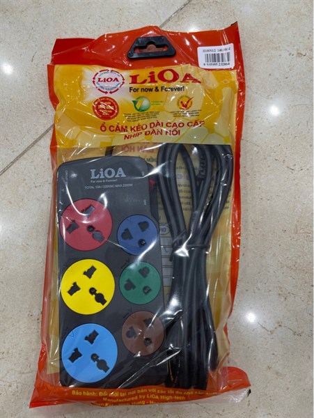 Ổ điện LIOA 3D3SN5.2.10 5m
