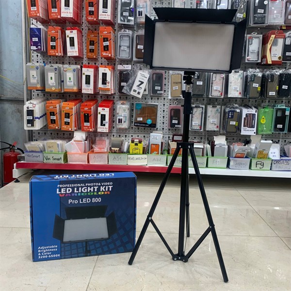 Đèn LED Live Stream VUÔNG Pro LED 800