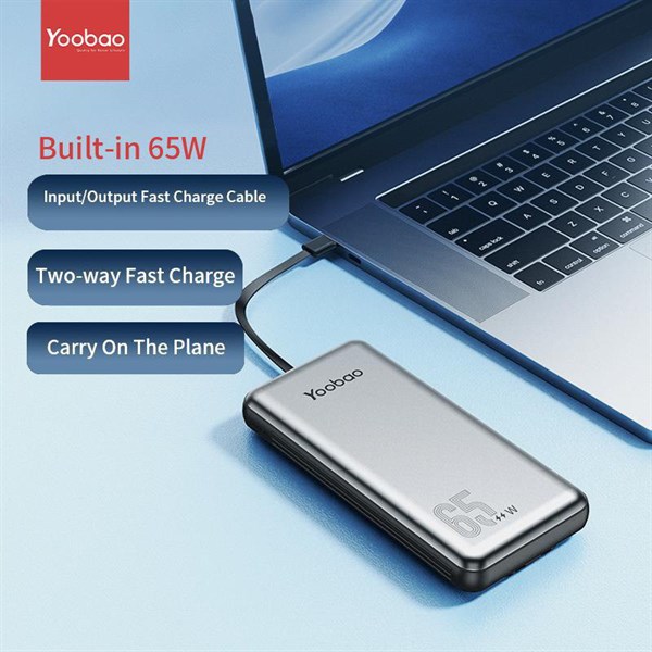 Sạc dự phòng YOOBAO LC6 20.000mAh 65W
