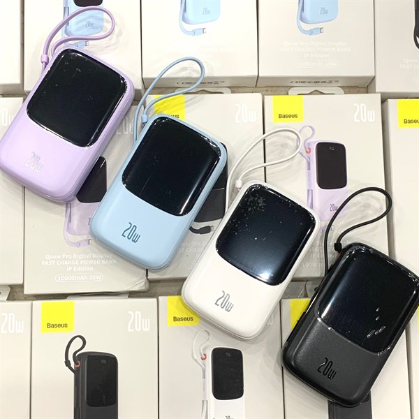 Sạc dự phòng BASEUS PPQD020001 20W 10.000mAh
