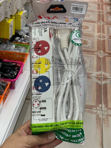 Ổ điện LIOA 3S2A1C 20W 3m