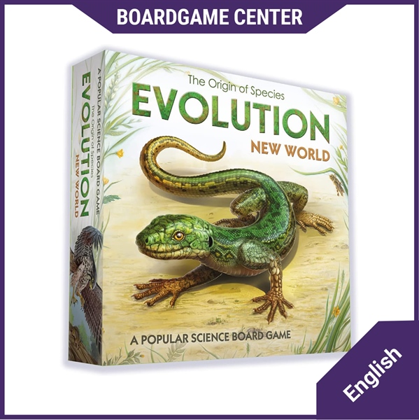 Bộ trò chơi Boardgame - Evolution: New World (2023) Create animals to either evolve or go extinct in an ever-changing environment!