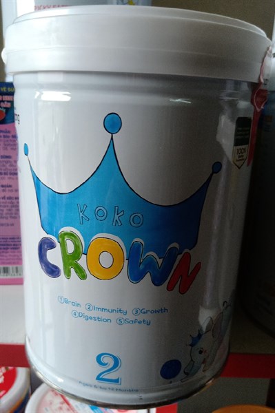 sữa bột Koko crown số 2 800g