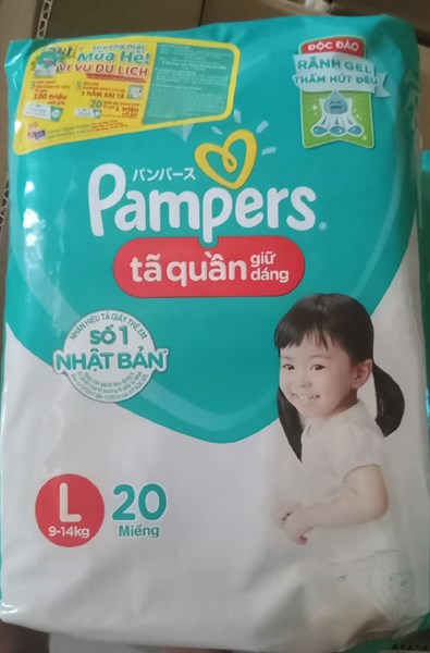 bỉm pamper size L