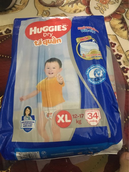 Huggies XL34 quần
