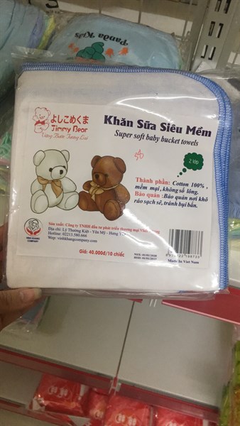 Khăn sữa 2 lớp