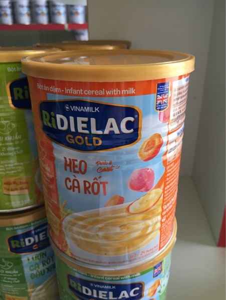 Bột AD Ridielac Gold heo cà rốt HT 350g