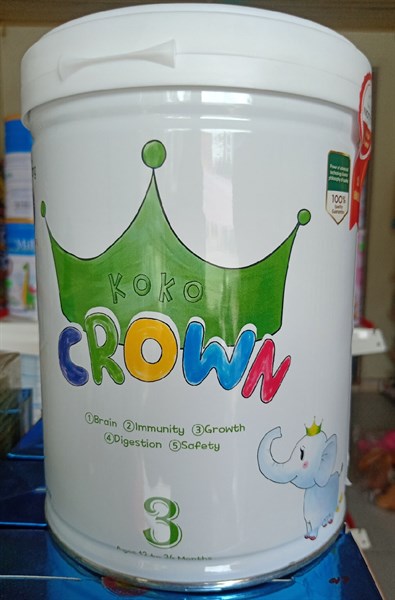sữa bột Koko crown số 3 800g