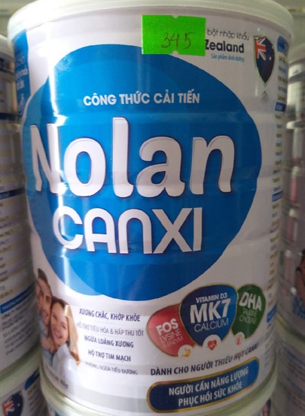 Sữa Nolan canxj