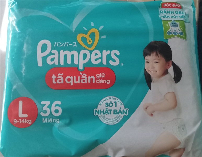 bỉm pamper size L