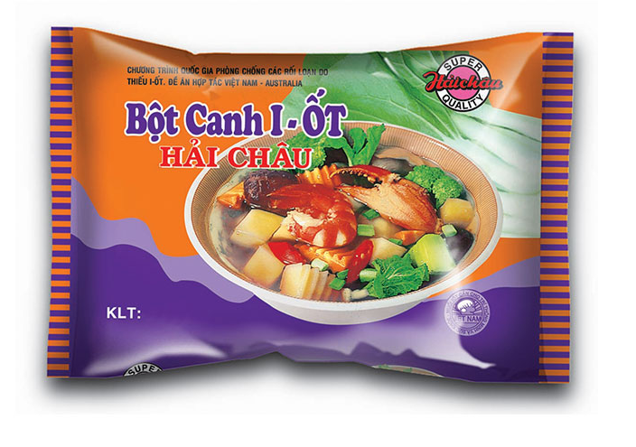 Bột canh i-ôt Hải Châu siêu tiết kiệm 190g