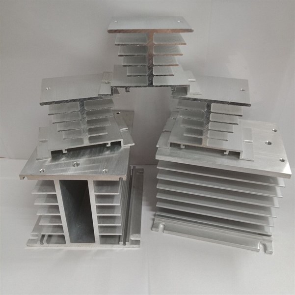 Đế Nhôm Giải Nhiệt dùng cho SSR 1P Gắn Rail