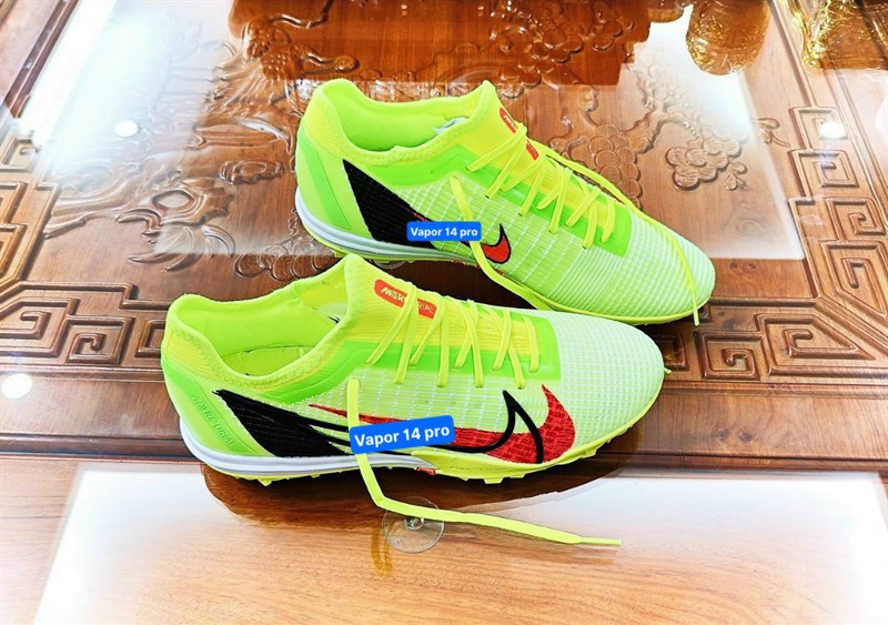 Giày BĐ Vapor 14 pro - Xanh Chuối