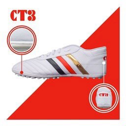 Giày bóng đá trẻ em CT3 - Trắng 3 màu