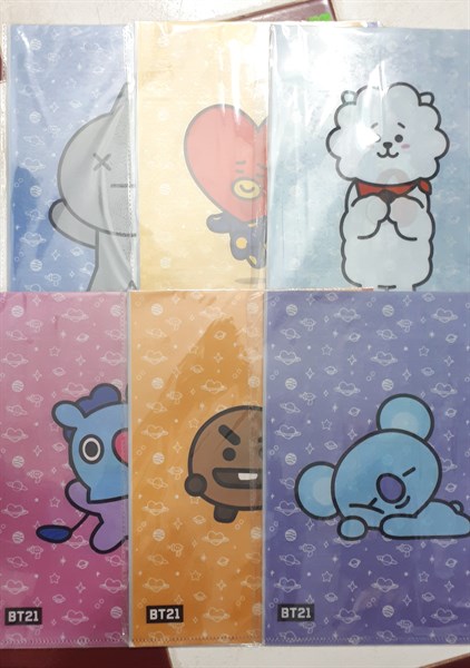 Bìa kẹp BT21