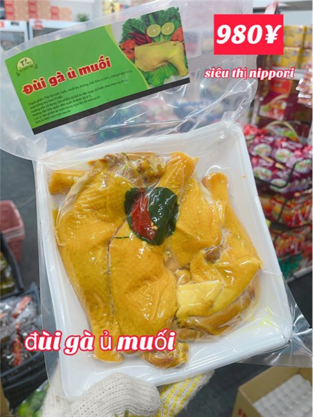 Đùi gà ủ muối