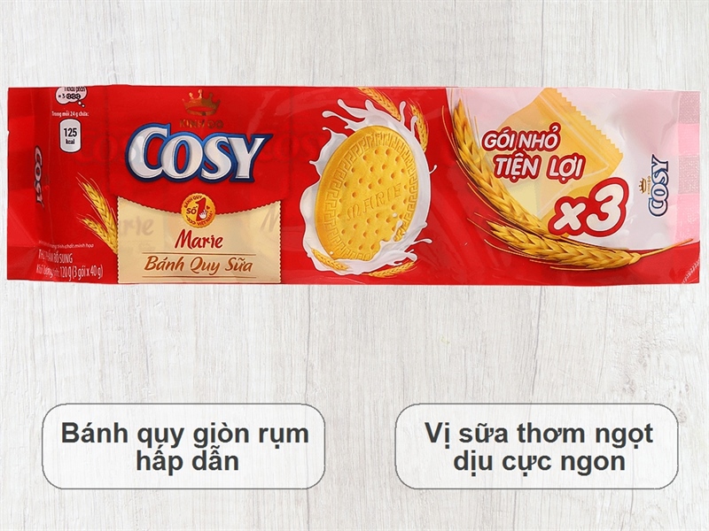 Bánh Quy Sữa Cosy Gói Dài焼菓子