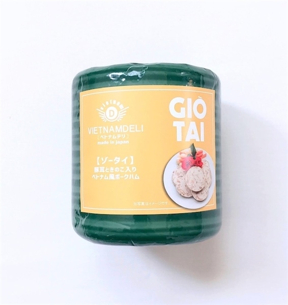 GIÒ TAI VND 450G /豚耳とキノコ入りベトナム風ポークハム