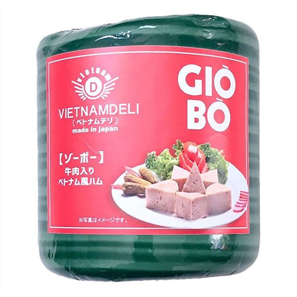 GIÒ BÒ VIETNAMDELI｜豚肉と牛肉のベトナム風ハム｜450G