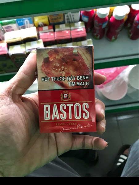 Thuốc Bastos Đỏ 20Điếu - Gói