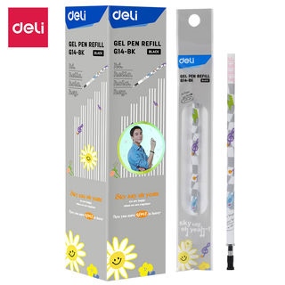NGÒI BÚT GEL DELI G14-BK 0.5MM ĐEN