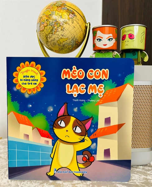 Truyện tranh giáo dục kĩ năng sống cho trẻ em - MÈO CON LẠC MẸ