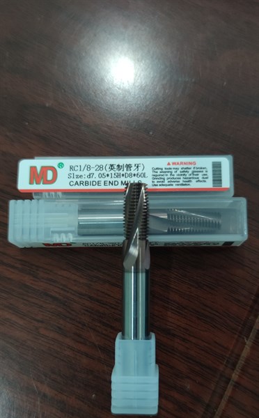 phay ren RC1/8-28 7.05*15H*D8*60L - Việt Phát