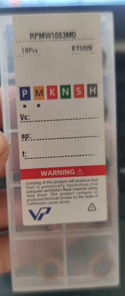 Mảnh dao RPMW1003MO KY5320 (Pcs) - Việt Phát