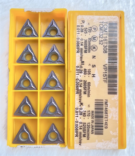 Mảnh Dao TCMT16T308 VP15TF (Pcs) - Việt Phát